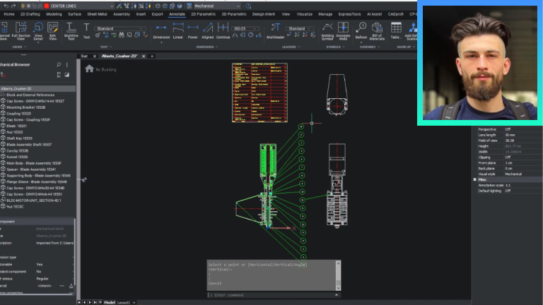 Working with AutoCAD® Mechanical Part References and BOM Working with AutoCAD® Mechanical Part References and BOM