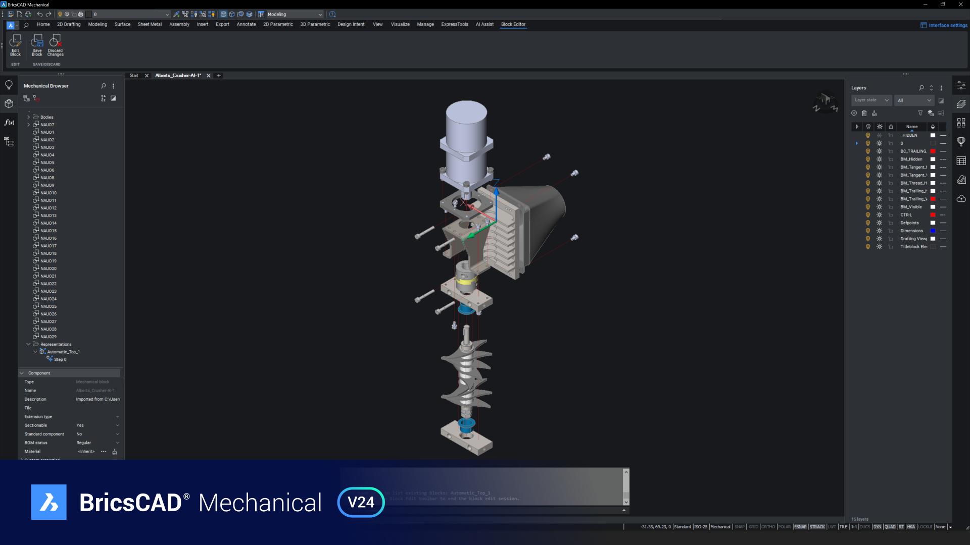 Mechanical V24 Hero image with logo