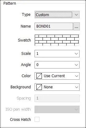 Scale of ply hatch - and Visibility — BricsCAD Forum