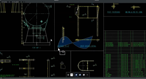 BricsCAD V23.2 中的套索选择