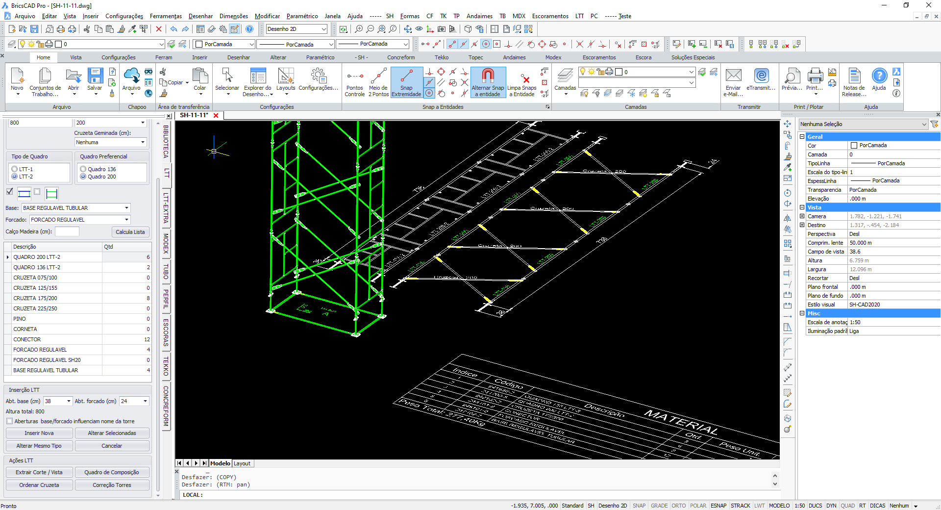 Conversion de la 3D à la 2D et gestion des nomenclatures de CAO