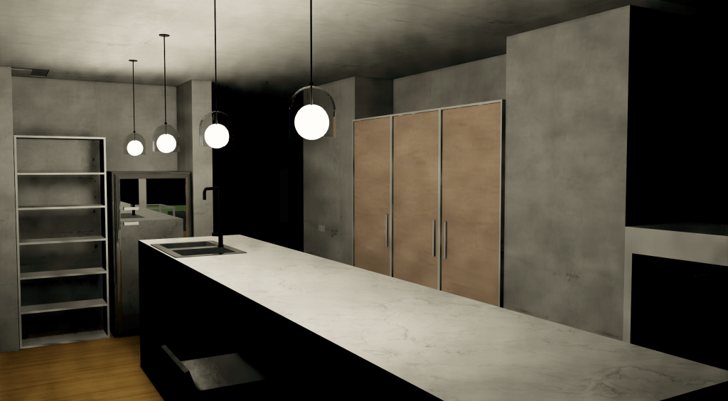 Enscape™ Real-Time Rendering -Kitchen-1024x564
