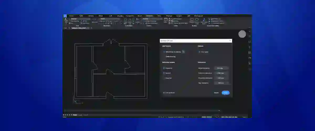 Optimization tools - New for BricsCAD V21