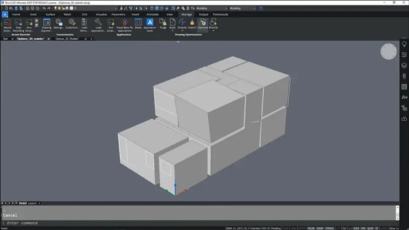 Optimize in 2D and 3D