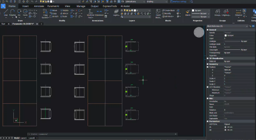 Parametric Blocks in BricsCAD
