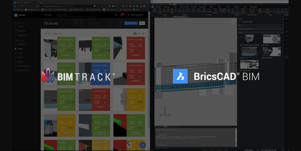 BIM Track and BricsCAD BIM integration PR Image BIM Track and BricsCAD BIM integration PR Image