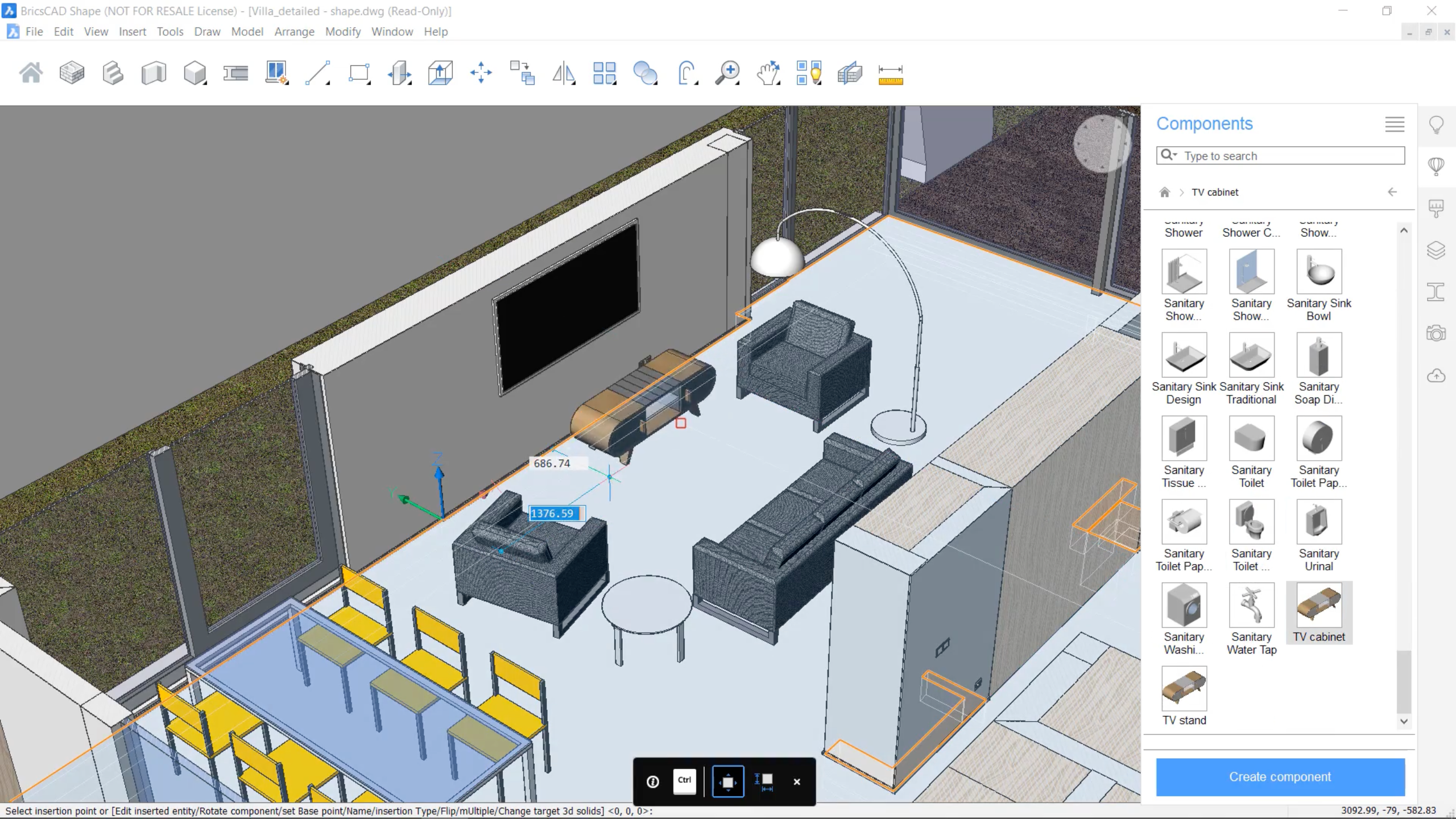 Components in BricsCAD Shape Components in BricsCAD Shape