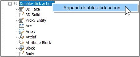 Mouse, Double-click & Tablet Buttons - Customizing BricsCAD<sup>®</sup> - P12- 24