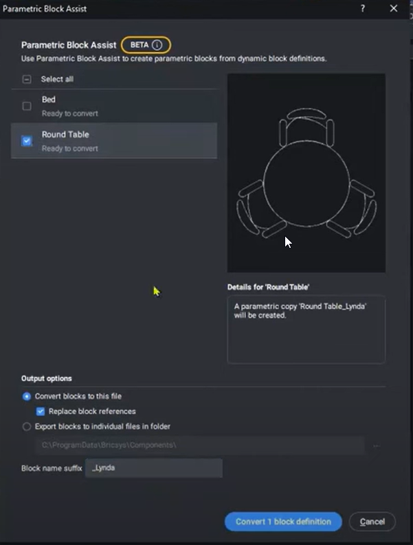Parametric Block New