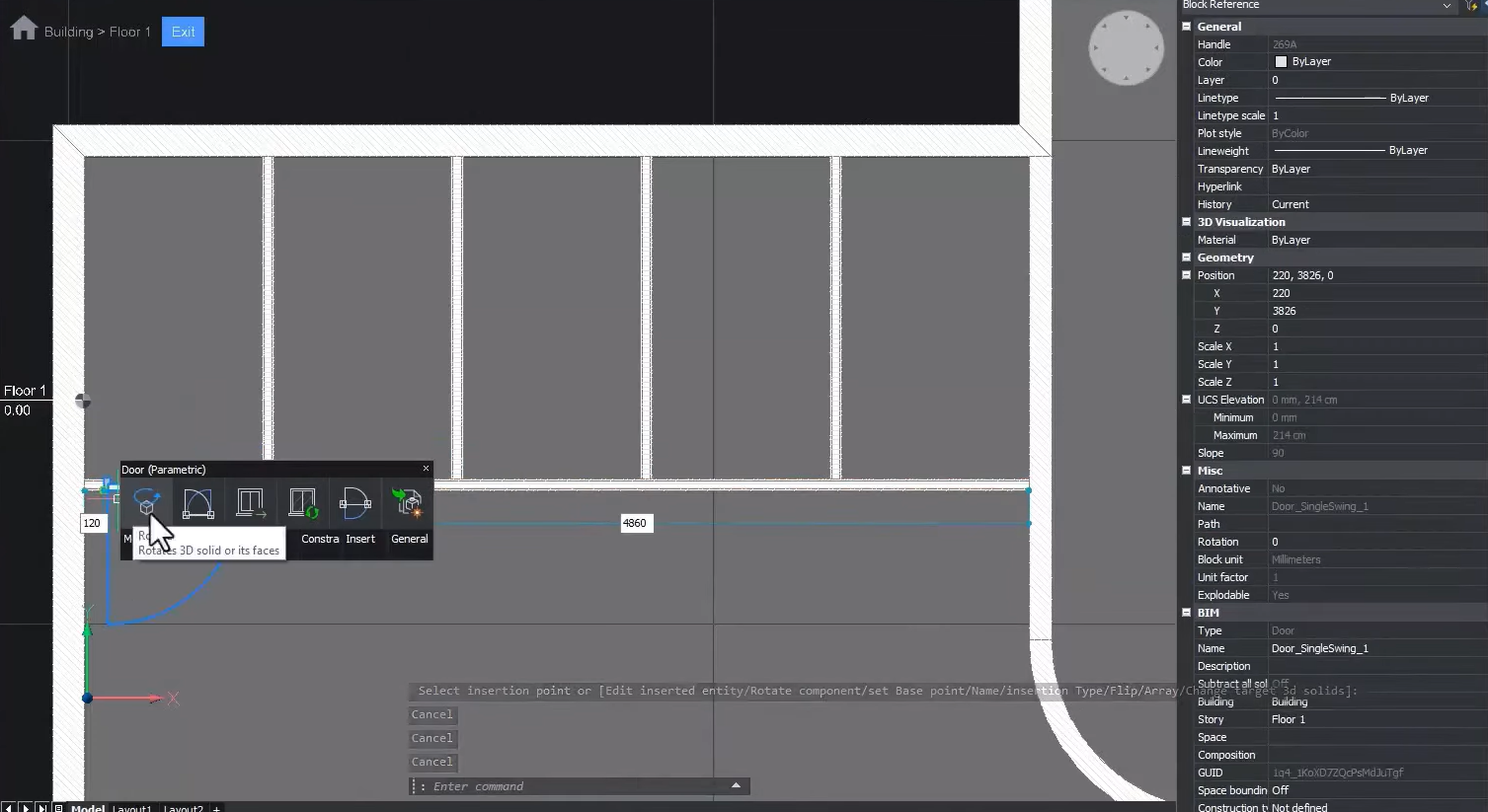 BIMQUICKWALL Creating Floorplans more efficiently BricsCAD BIM 