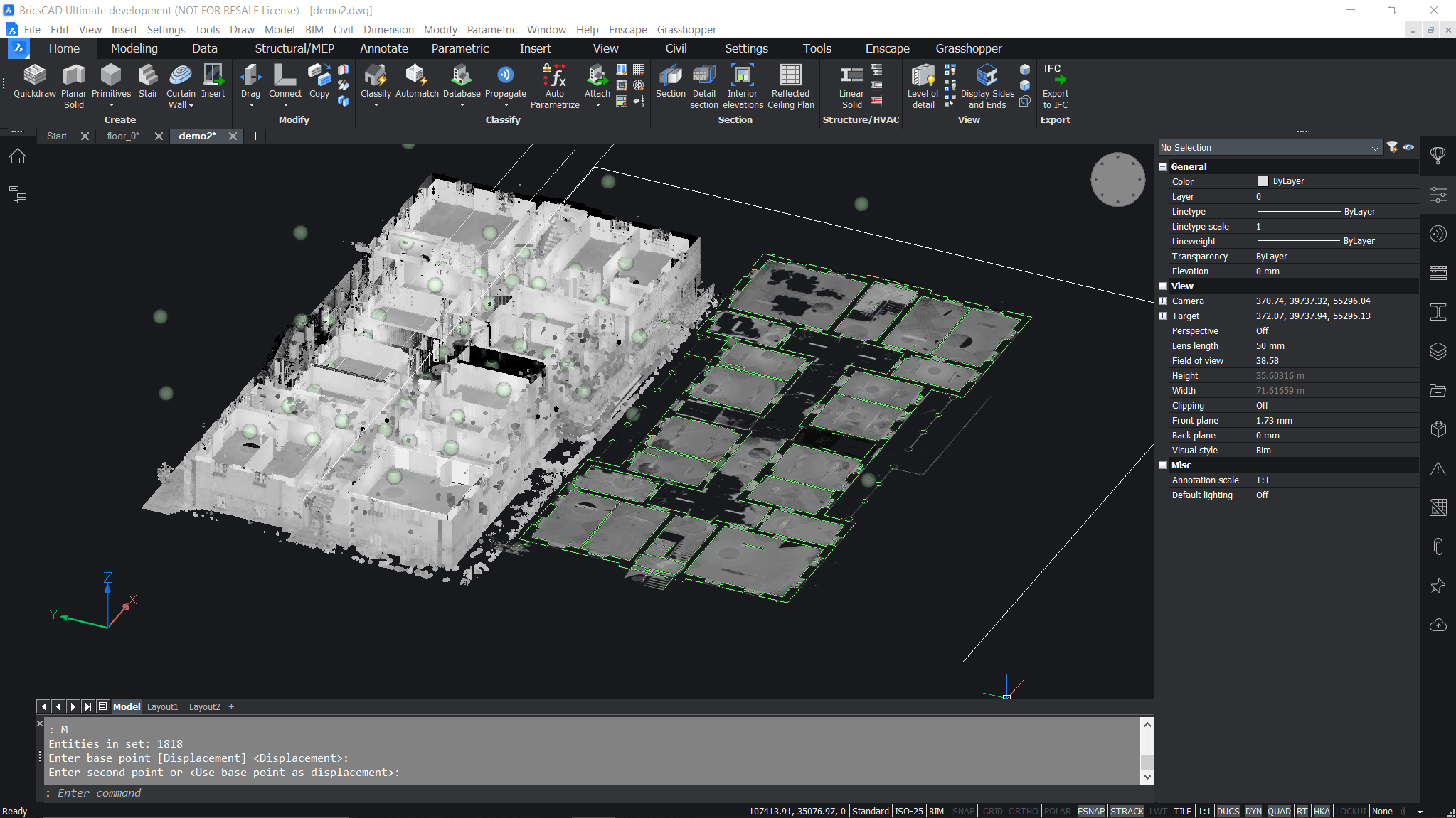 What is DWG - Back to Basics- PointcloudProjectsection-screenshot