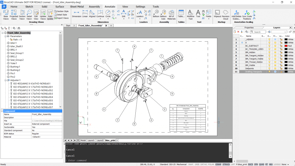 How to Create a “Blueprint” in BricsCAD- start-1024x578