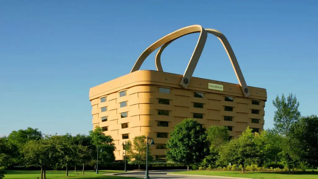 Ugly Buildings - Architecture We Love to Hate- The Basket Factory Longaberger-1024x575