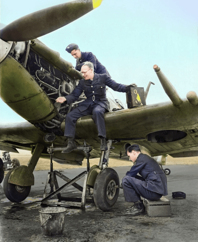 The History of Engineering in Color- spitfire-1-768x938