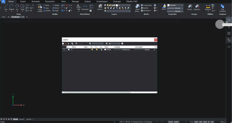 Create a Custom BricsCAD<sup>®</sup> Workspace With Docking and Floating Panels- drag