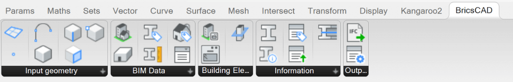 Grasshopper Connection - New for BricsCAD BIM V20- grasshopper 3-1024x164