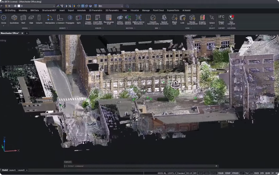 The path to Scan-to-BIM automation with BricsCAD® BIM V24 | Bricsys Blog