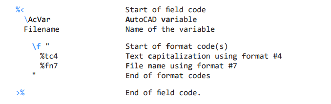 Coding with Field Text - code 2
