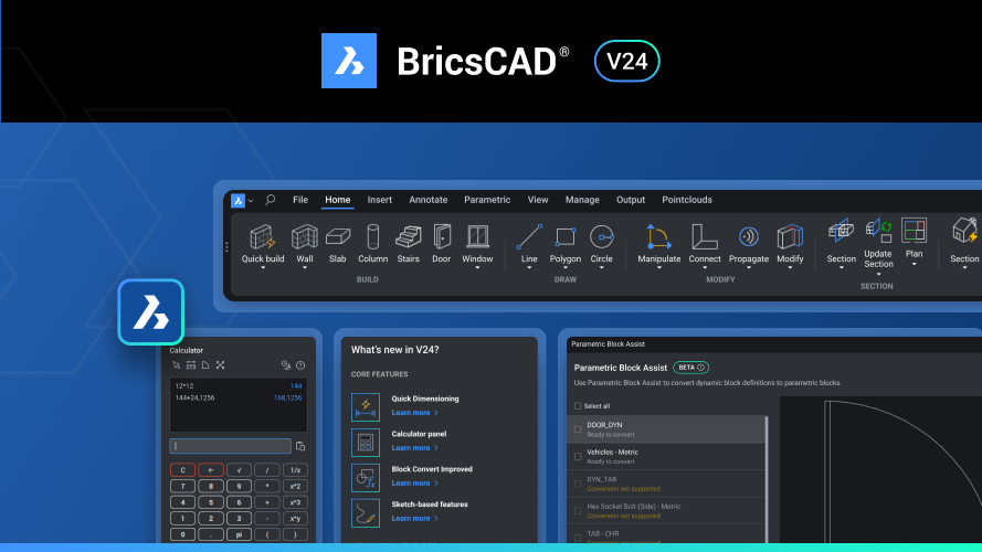 What's New In BricsCAD V24 | Latest Release | Bricsys