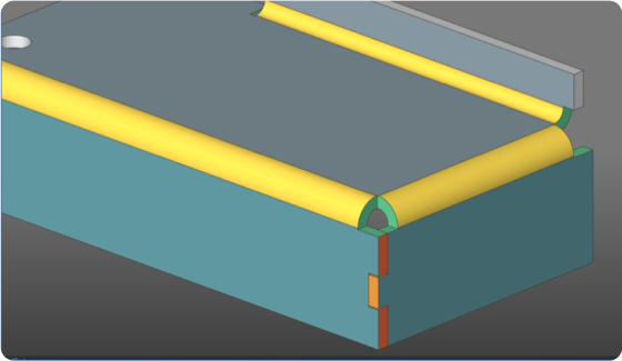 Flanges bends junctions and tabs Flanges bends junctions and tabs