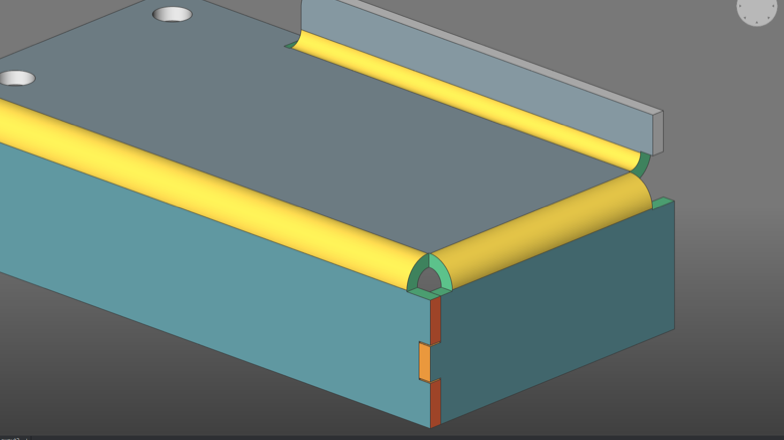 Flanges bends junctions and tabs Flanges bends junctions and tabs