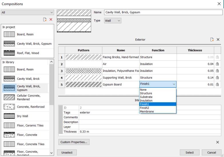 IFC in BricsCAD<sup>®</sup> BIM- compositions-box
