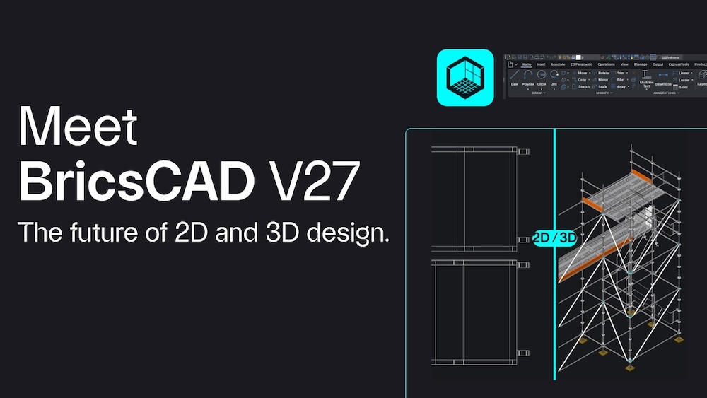 BricsCADV27 Thumbnail long teaser