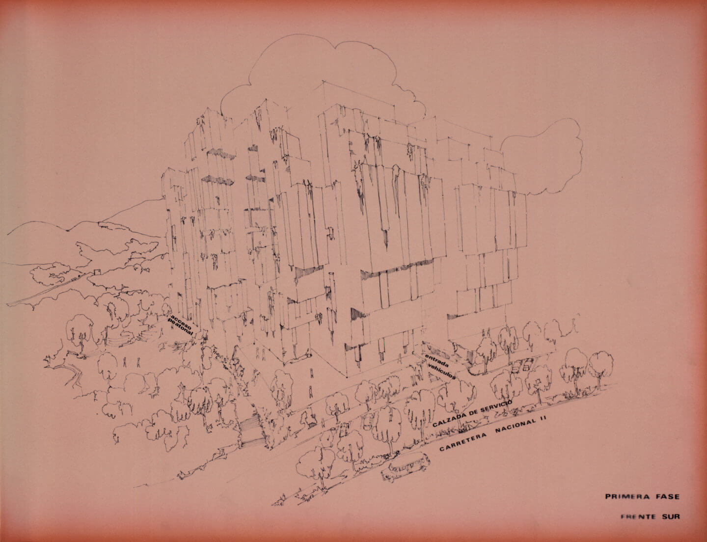 Walden-7- ricardo bofill taller arquitectura walden sant just desvern barcelona spain sketch 04-1440x1104
