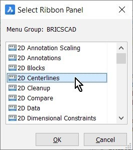 Customize the Ribbon Tabs and Panels -8-1
