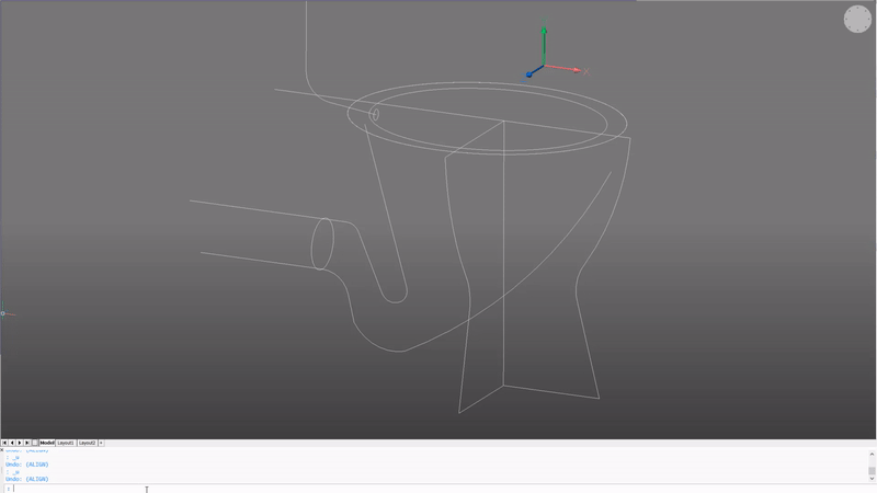 2D, 3D, BIM - 7 The Bathroom Part 3 - The toilet- 01 align