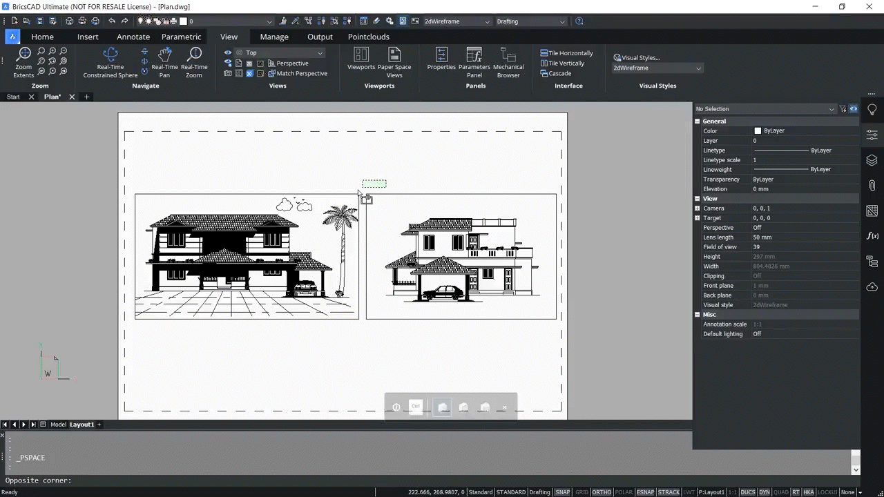 Printing 2D drawings and 3D models in BricsCAD 7.06-7.12