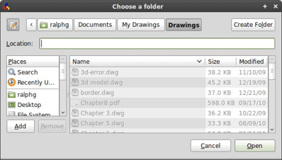 Changing the Environment - Customizing BricsCAD<sup>®</sup> -folder linux