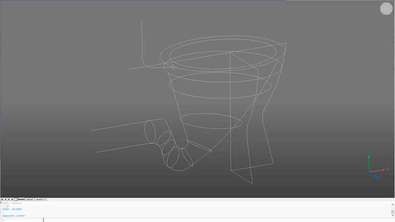 2D, 3D, BIM - 7 The Bathroom Part 3 - The toilet- 02 loft