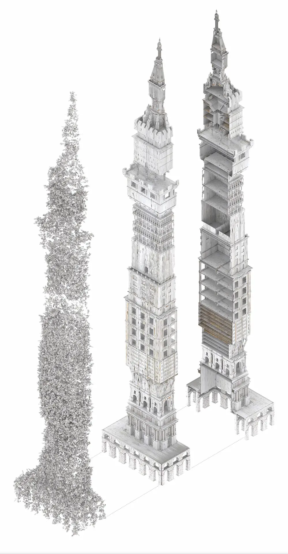 Skyhive architecture competition winners 2019- Tower Layers small