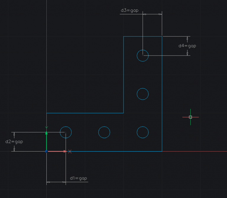 Use 2D Constraints and Parameters to Create a Bracket- b7-768x673