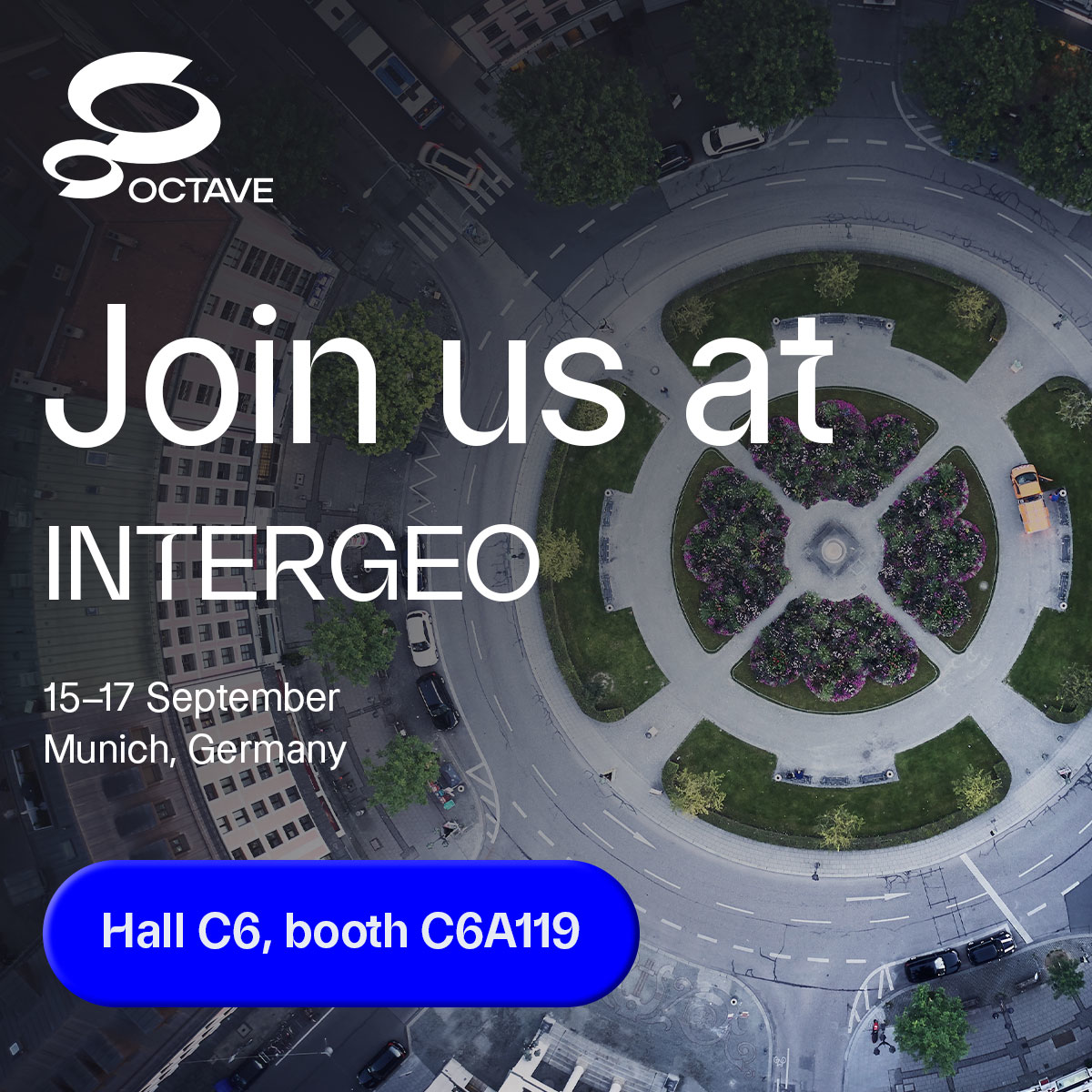 INTERGEO Intergeo tradeshow banner, Sept 15-17 2026