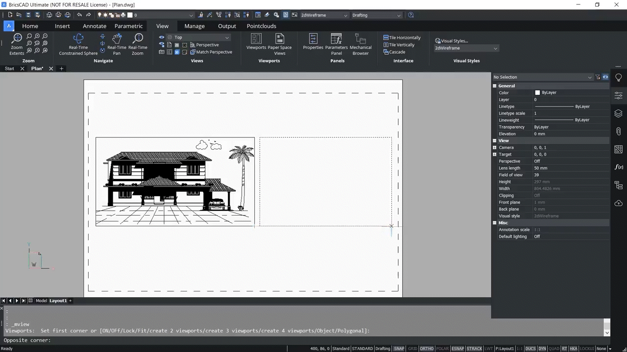 Printing 2D drawings and 3D models in BricsCAD 6.36-6.42