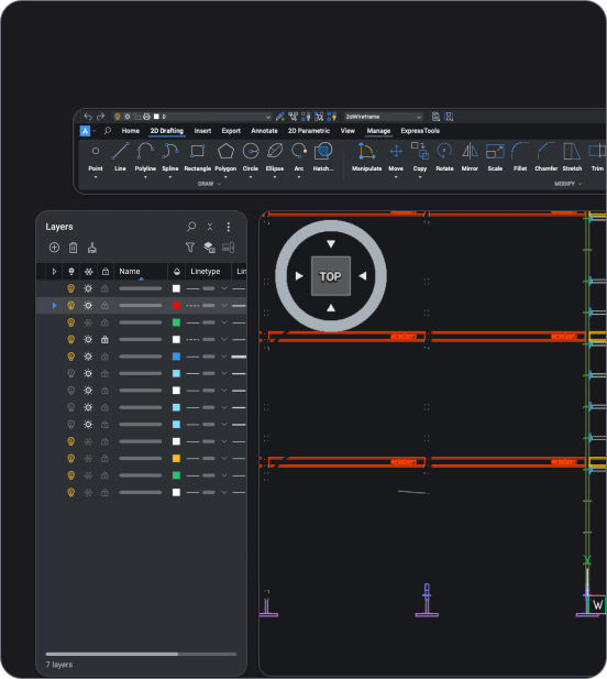 BricsCAD Lite - Visual - Dark