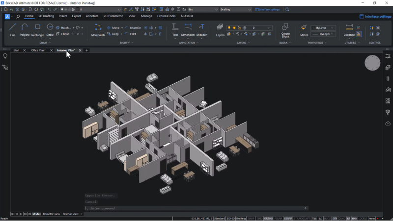 Enhanced Publish Dialog BricsCAD V23 Features