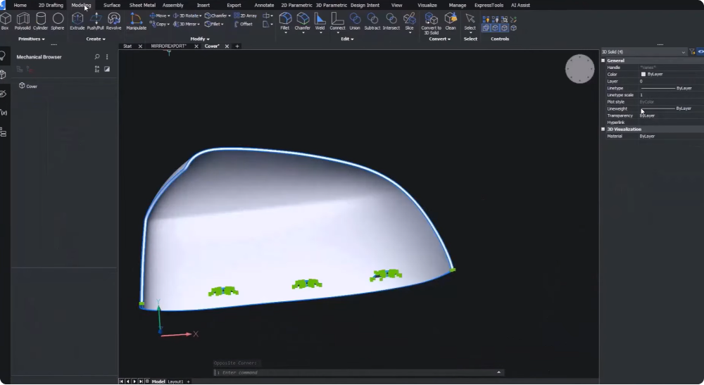 Inżynieria odwrotna BricsCAD