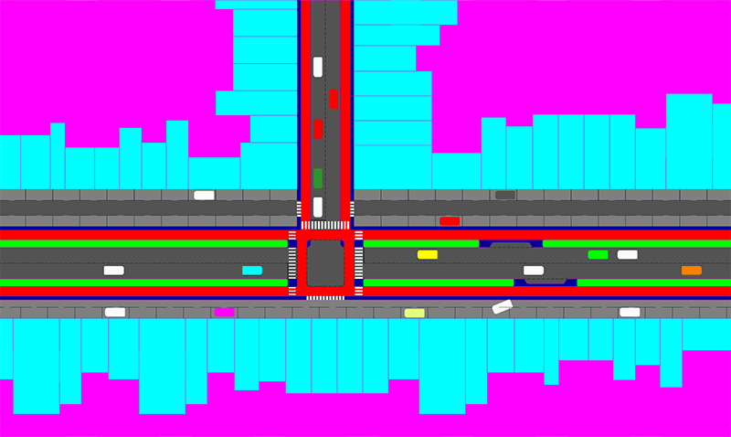 5 Visualization Pitfalls - Design Presentation Tips- road layout crazy colours