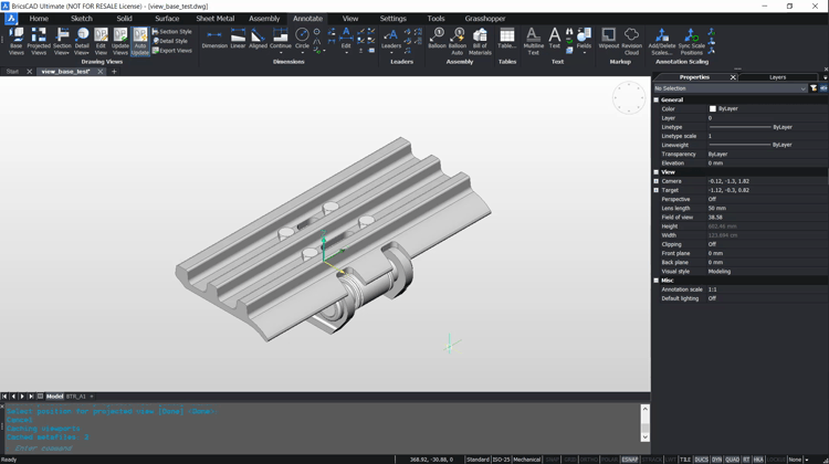 Tuesday Tips - Orthographic Drawing from a 3D Model in 20 Seconds- 20 seconds
