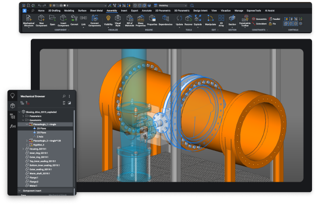 BricsCAD Mechanical - Visual BricsCAD Mechanical - Visual