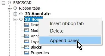 Customize the Ribbon Tabs and Panels -7-1