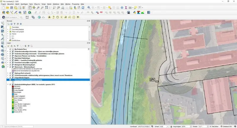 How to Use Free Open-Source GIS Data in BricsCAD- Qgis-information-800x433