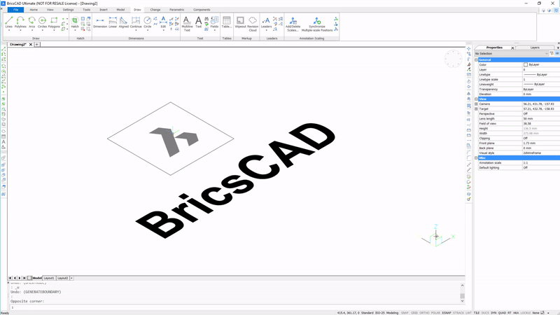 Convert between PDF and .dwg in BricsCAD- gif-2