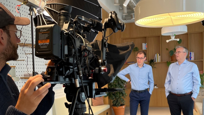 Jan Syssauw, Senior Director, BricsCAD and Jens Akkermans, Director, Bricsys 24/7