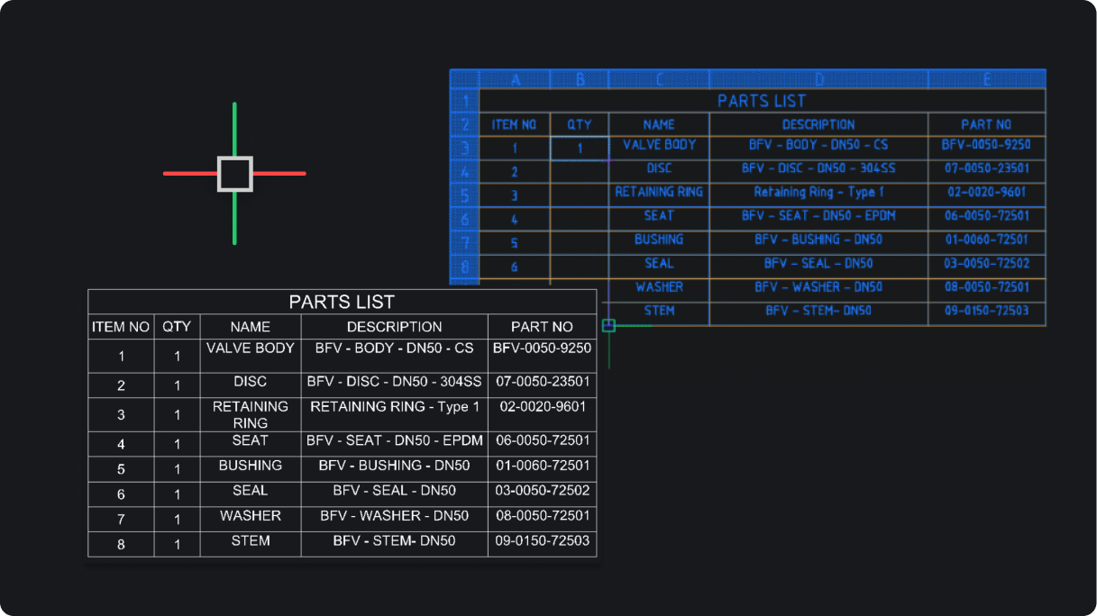 TABLEs - Auto-fill TABLEs - Auto-fill