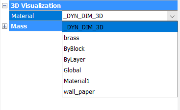 Tuesday Tips - Everything you need to know about Render Materials in BricsCAD- drop down