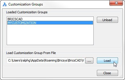 Introduction To The Customize Dialog Box - Customizing BricsCAD® -P6 ...